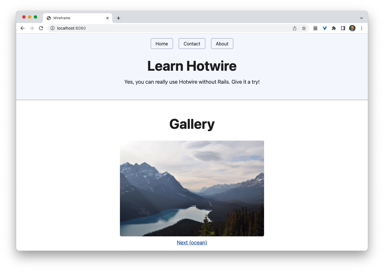 You don't need Rails to start using Hotwire